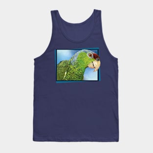 lilac-crowned parrot Tank Top